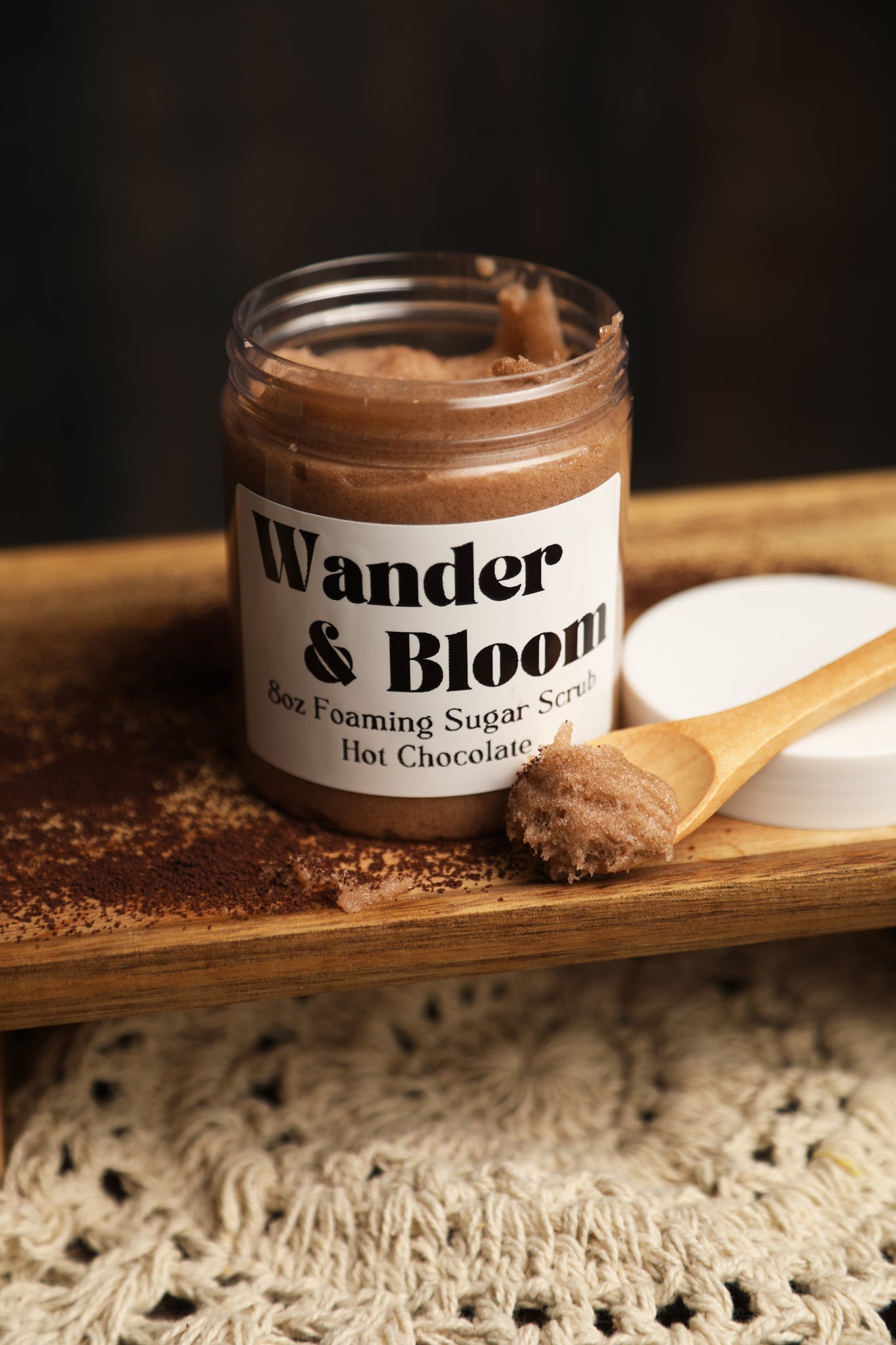 Hot Chocolate Foaming Sugar Scrub 8oz