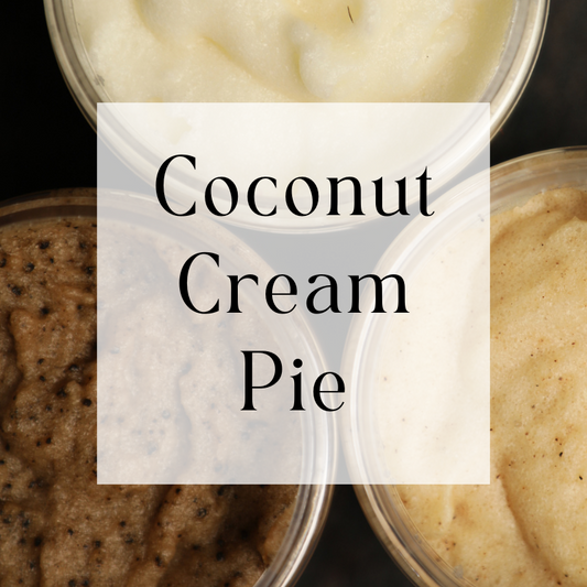 Coconut Cream Pie Foaming Sugar Scrub 8oz