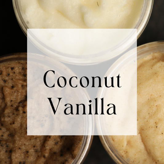 Coconut Vanilla Foaming Sugar Scrub 8oz