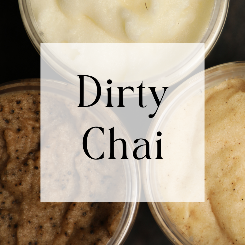 Dirty Chai Foaming Sugar Scrub 8oz