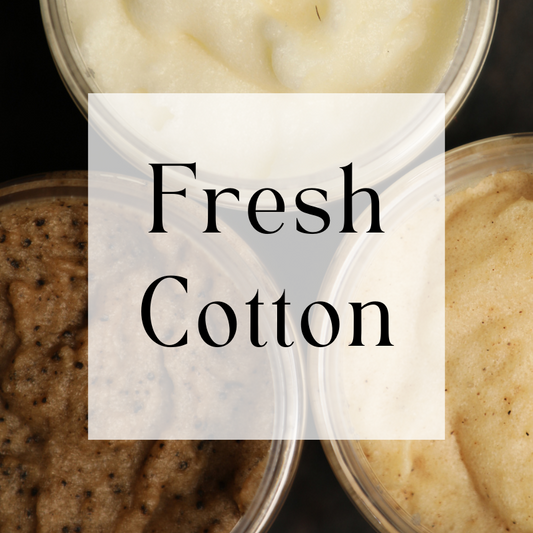 Fresh Cotton Foaming Sugar Scrub 8oz