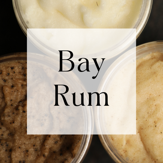 Bay Rum Foaming Sugar Scrub 8oz