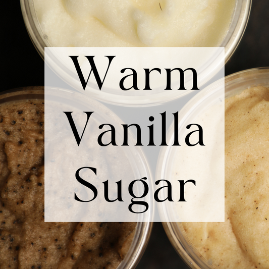 Warm Vanilla Sugar Foaming Sugar Scrub 8oz