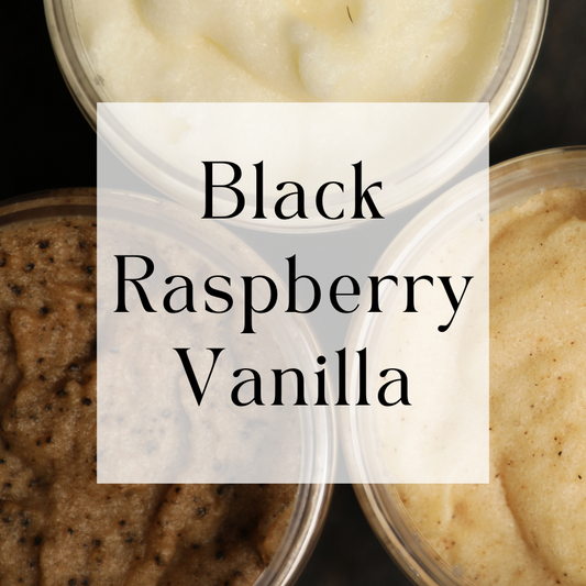 Black Raspberry Vanilla Foaming Sugar Scrub 8oz