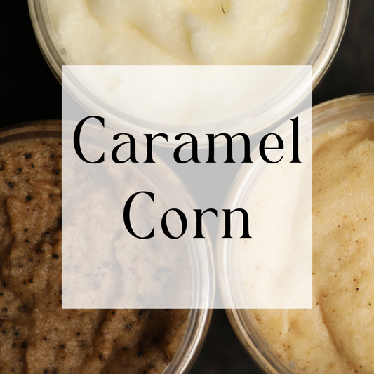 Caramel Corn Foaming Sugar Scrub 8oz